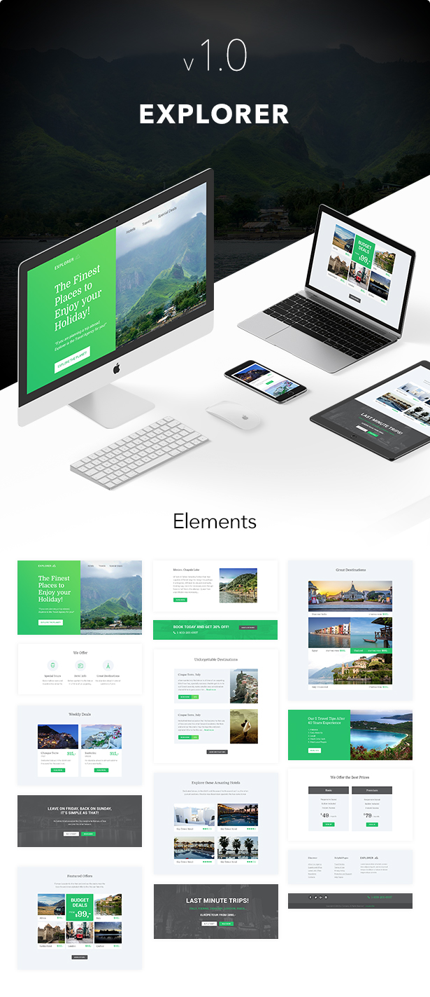 Explorer - Responsive Email + Themebuilder Access