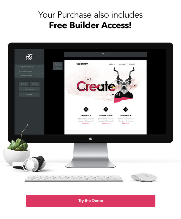 Visionary - Responsive Email + Themebuilder Access
